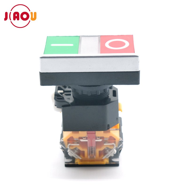 JIAOU YUEQING LA38-11PNSW 22mm Double Button Push Button Switch