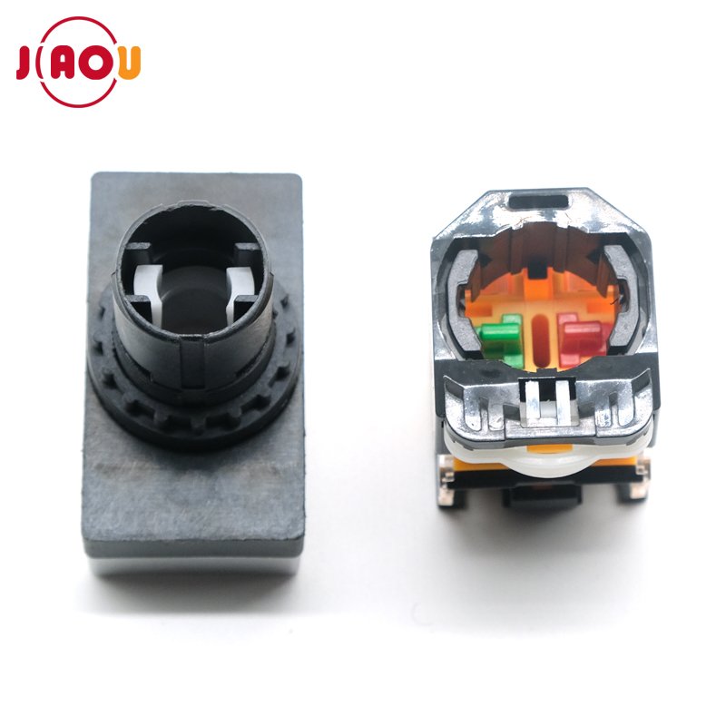JIAOU YUEQING LA38-11PNSW 22mm Double Button Push Button Switch