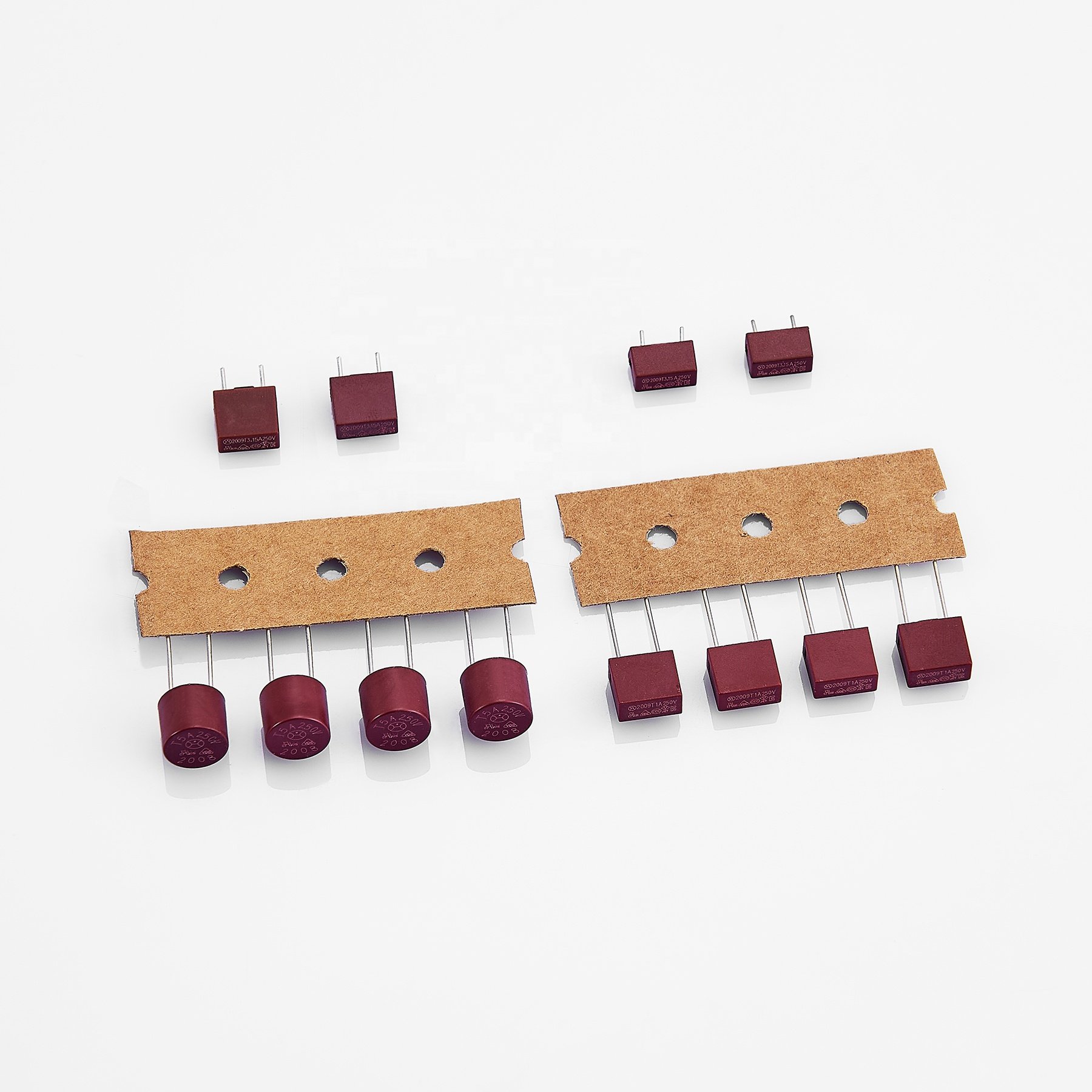 Plastic Sealed Box 100mA-30A Square Fuse T 4X8mm Circular Electronic Components IC Chip