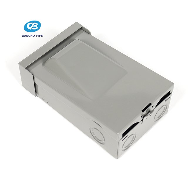 Electrical Metallic Fused Disconnect Box Air Conditioner Parts with Fused Switch
