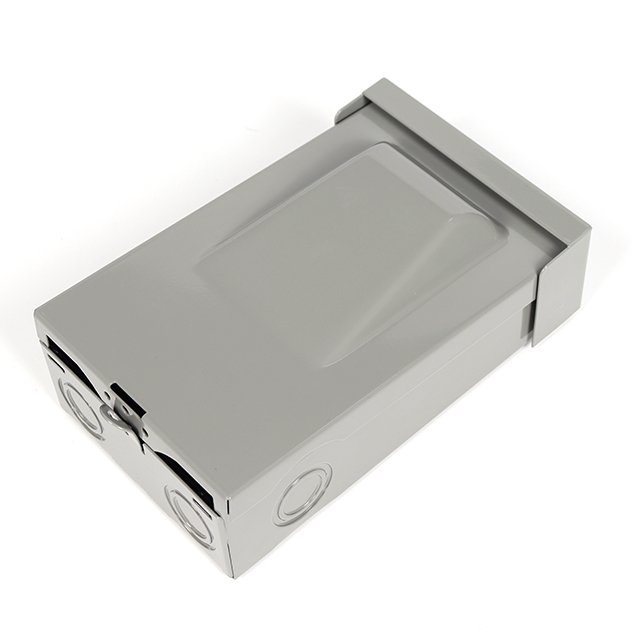 Electrical Metallic Fused Disconnect Box Air Conditioner Parts with Fused Switch