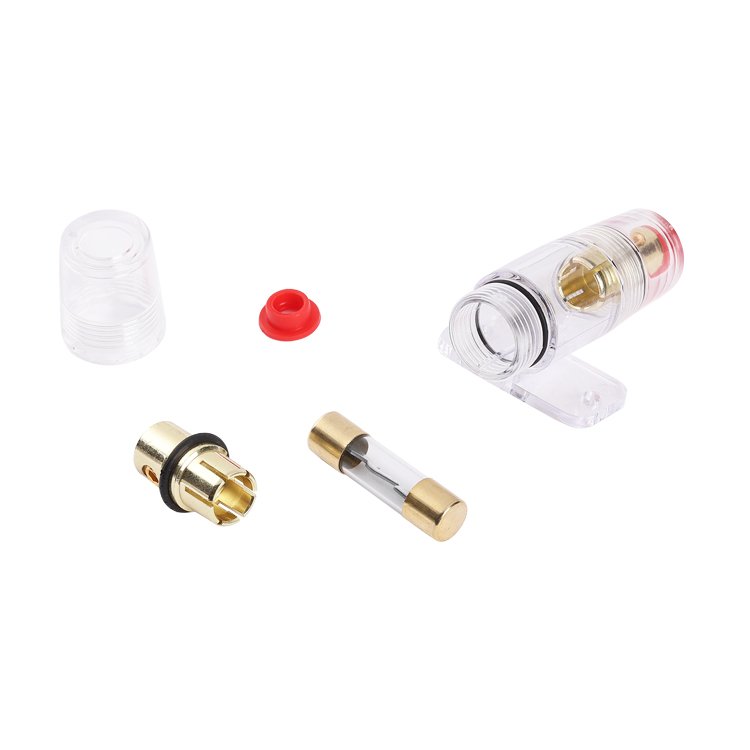 AGU-11 Multi-function Profession Car Audio Refit Fuse Holder 1X4/8GA Input 1X4/8GA Output Fuse Holder
