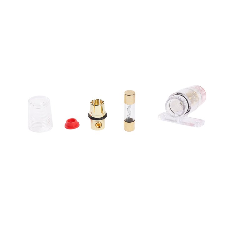 AGU-11 Multi-function Profession Car Audio Refit Fuse Holder 1X4/8GA Input 1X4/8GA Output Fuse Holder
