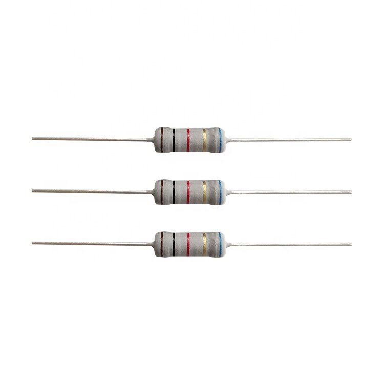 Factory price Color Code 1/4w Carbon Film Power Resistors Fuse Resistors