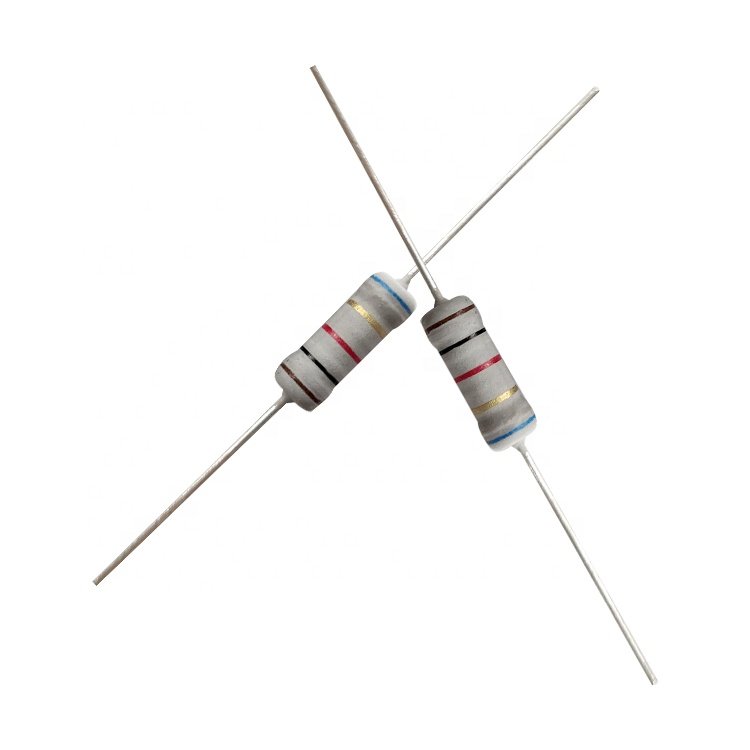 Factory price Color Code 1/4w Carbon Film Power Resistors Fuse Resistors