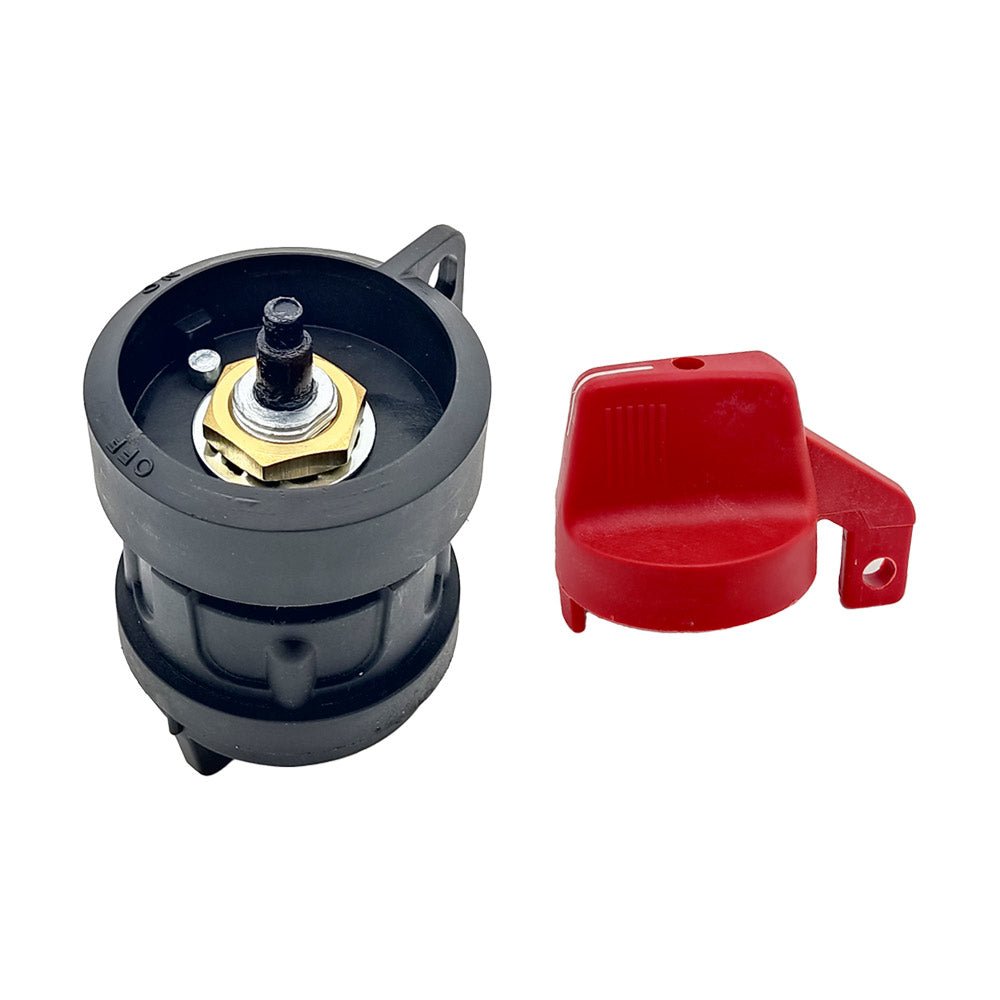 Large Type Battery Circuit Breaker Switch IP67 12V - 24V - 36V - 300A Universal Fuse Holder Transparent Screwed Cover