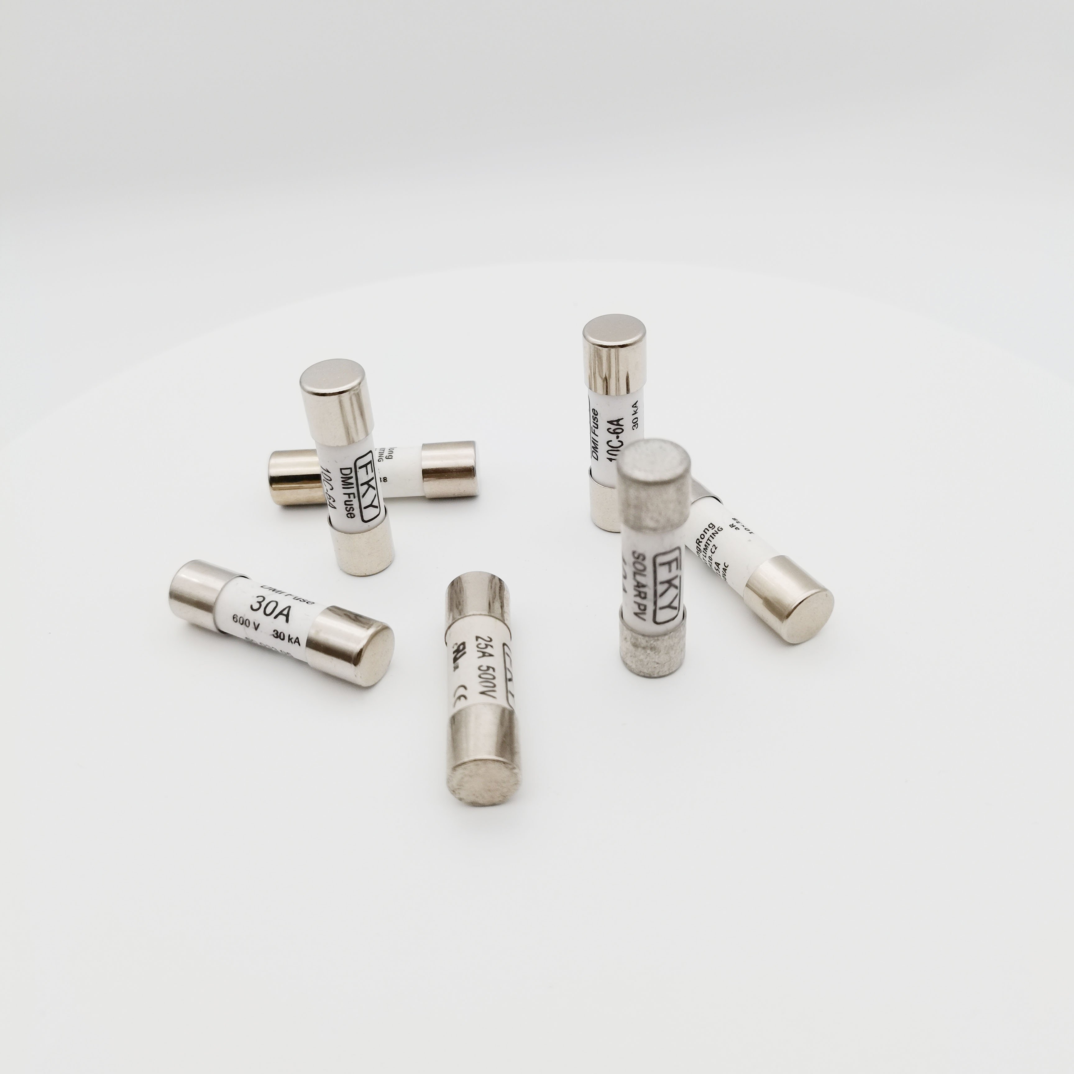 10*38 Ceramic Tube Fuse 10CH-63mA~40A 250V~1000VDC/AC Product Category Fuses & Fuseholders
