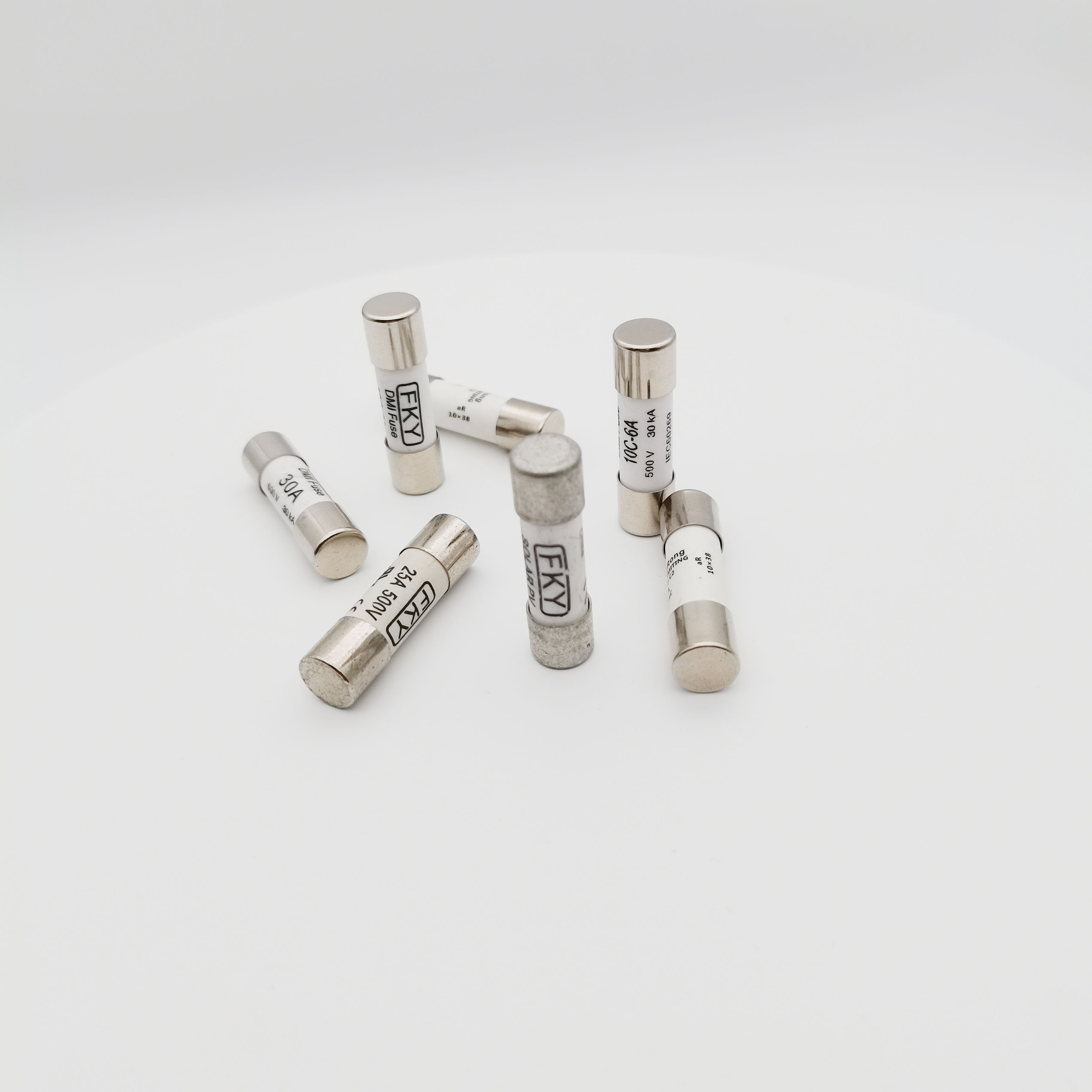 10*38 Ceramic Tube Fuse 10CH-63mA~40A 250V~1000VDC/AC Product Category Fuses & Fuseholders