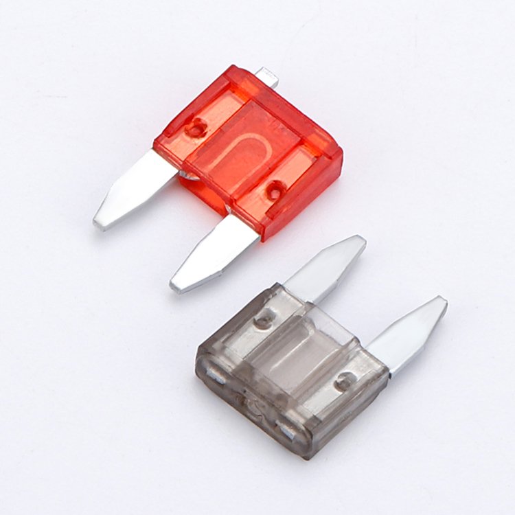 Mini Blade Car Fuse Assortment Zinc Material 2A 3A 5A 7.5 A 10A 15A 20A 25A 30A 35A 40A Automotive Replacement Mini Fuses