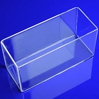 burnishing of optics quartz glass plate