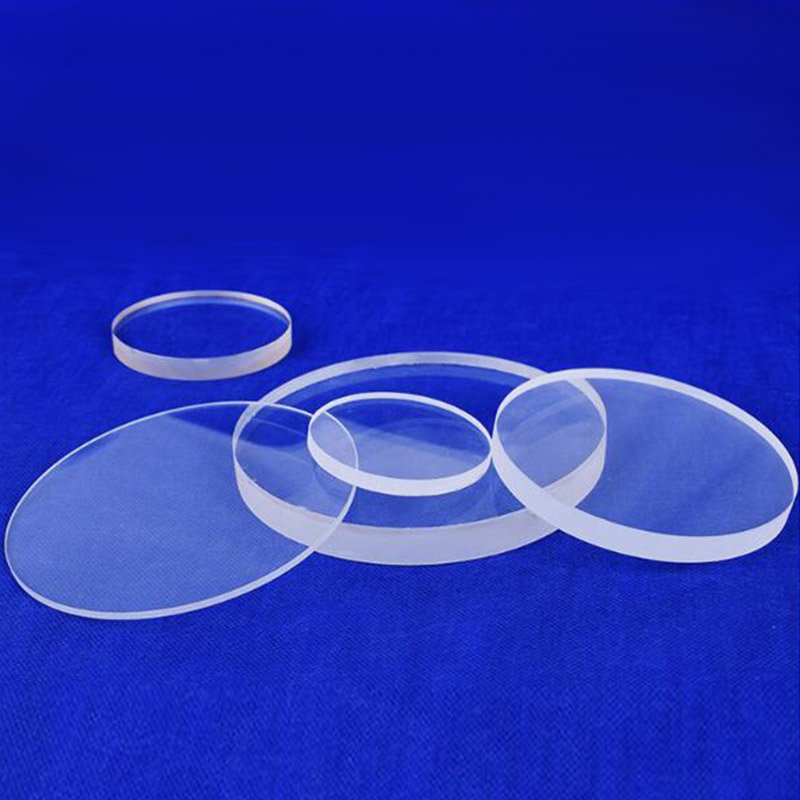 burnishing of optics quartz glass plate