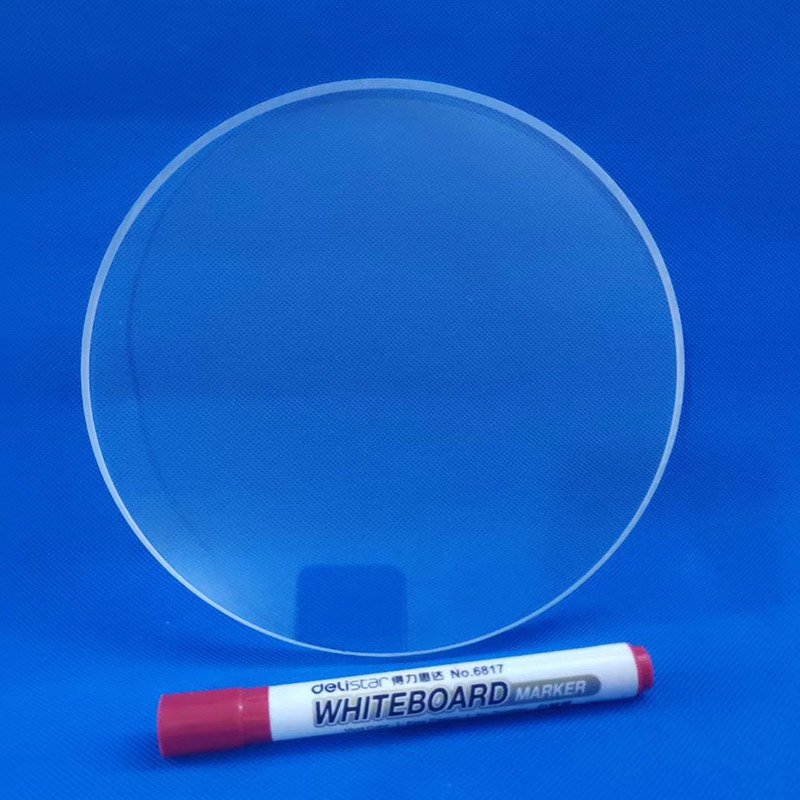 burnishing of optics quartz glass plate