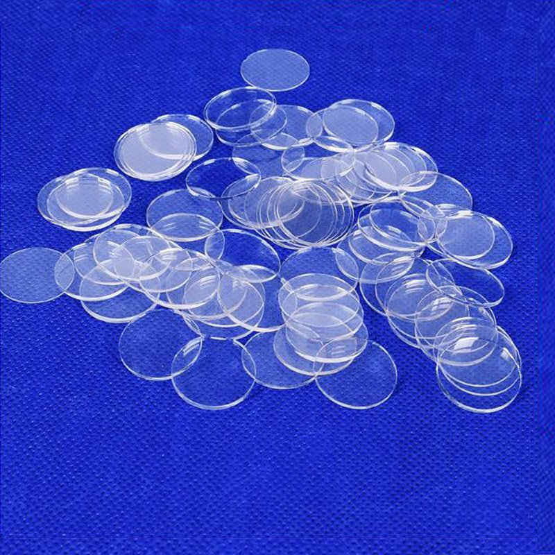 burnishing of optics quartz glass plate