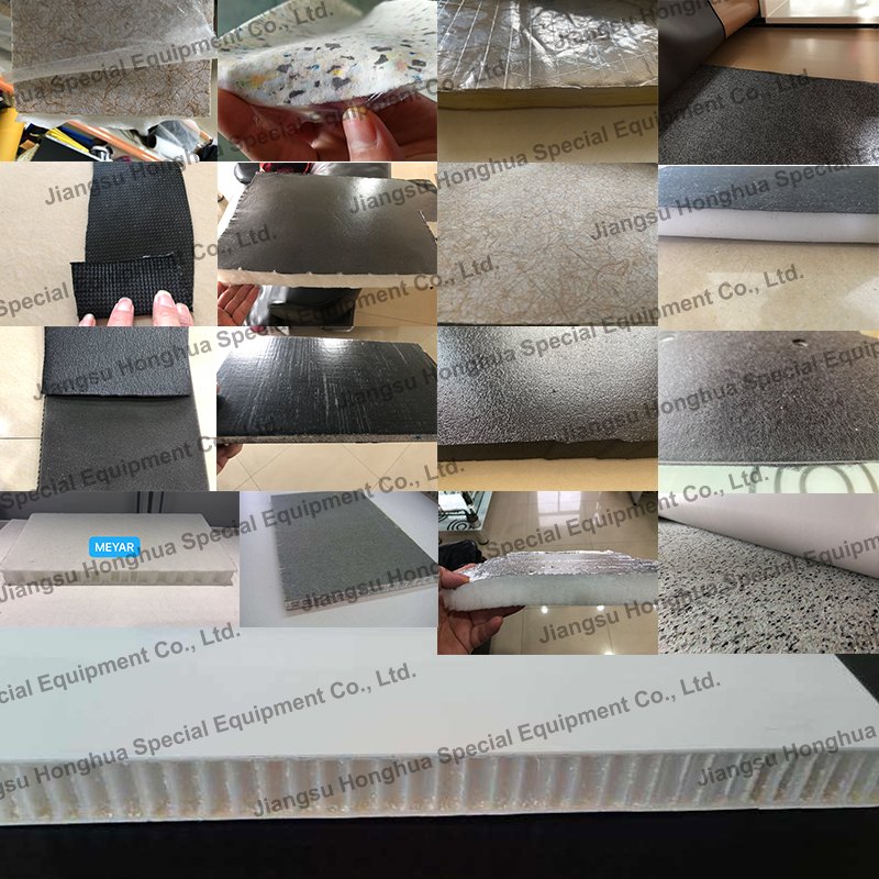 Honghua PP Flatbed Modern Carbon Fiber Reinforced Plastics Preform Components Fusing laminating for Foam