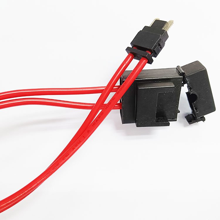 RoHS auto fuse holder JH707M with 1015 16AWg cable micro2 tap fuse