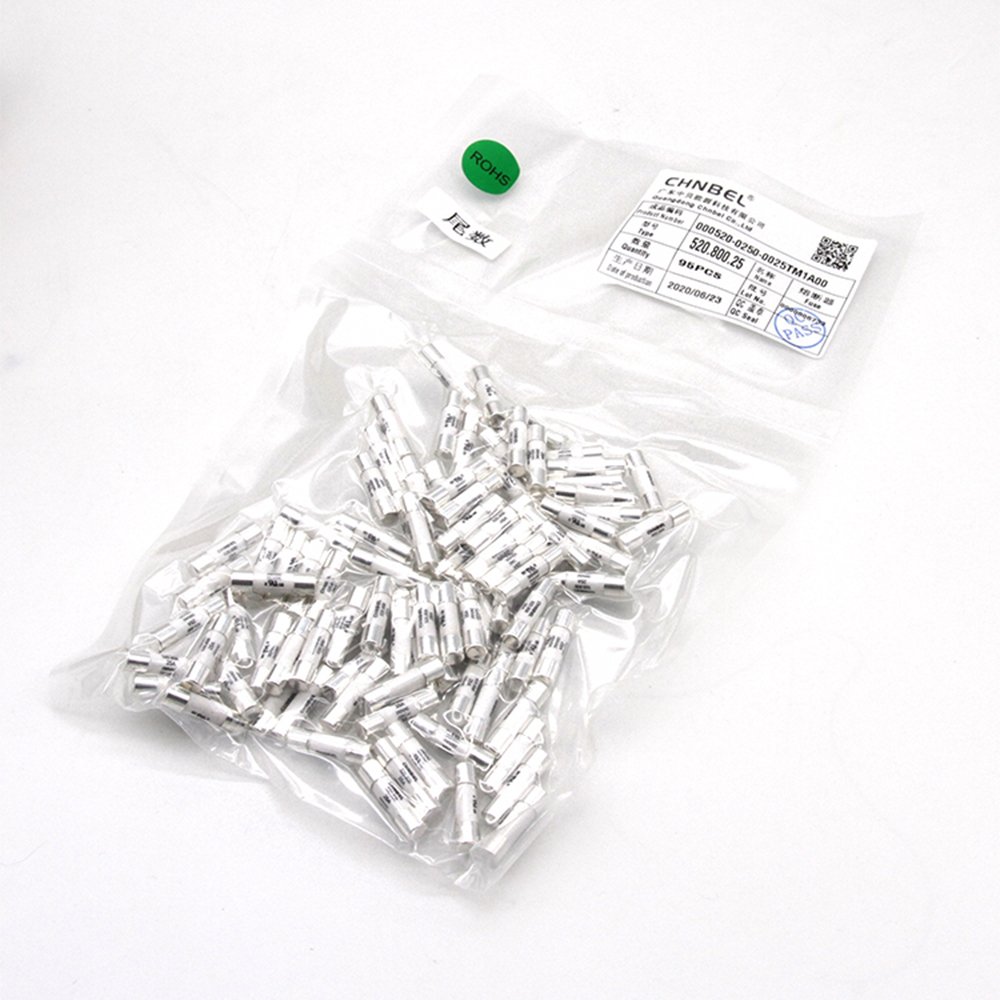 CHNBEL 520.500 10kA fast blow fuse 0.2~20A 500v 5x20mm Ceramic cartridge Fuse