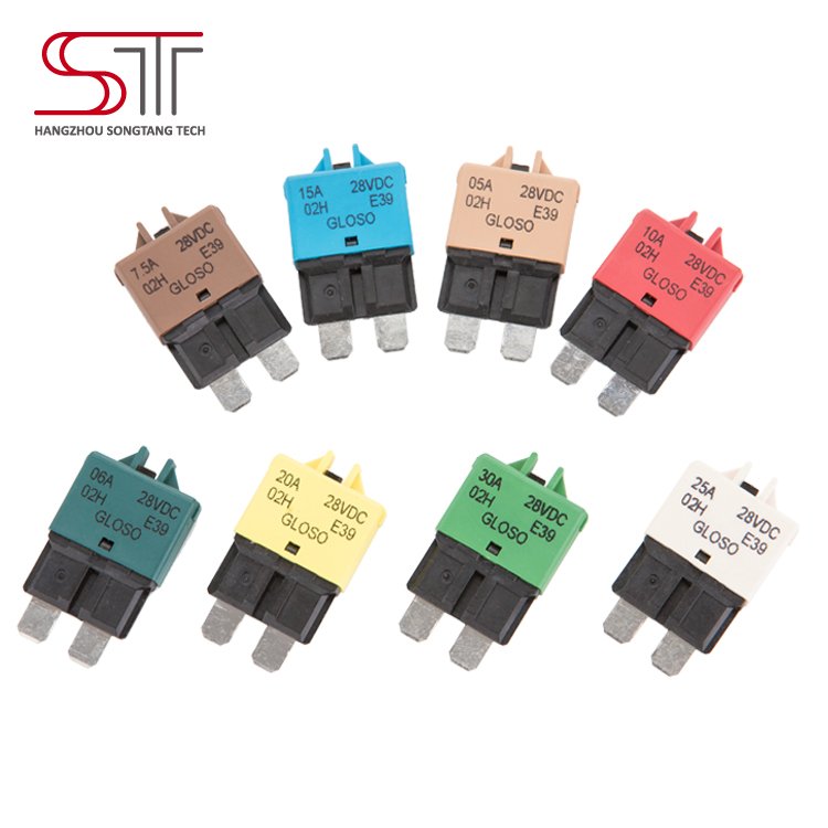 E39 1610-21 30Amp Short Circuit Protection ATO/ATC Reset Thermal Fuse (Low Profile) Compatible Circuit Breakers 227