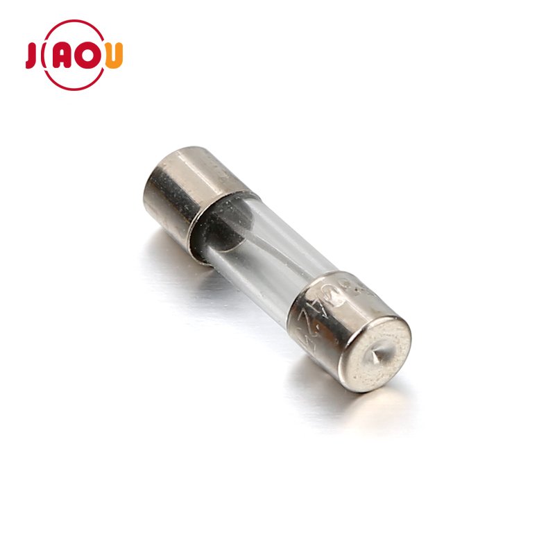 JIAOU 0.1A-30A 250V 5X20 mm Fast Blow Glass Fuse Tube