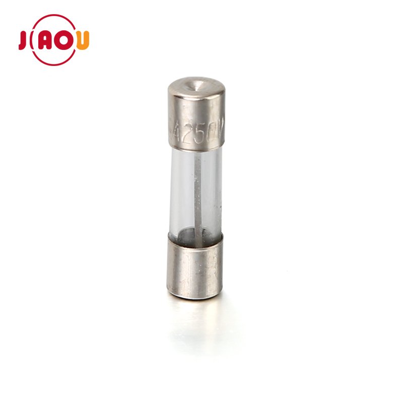 JIAOU 0.1A-30A 250V 5X20 mm Fast Blow Glass Fuse Tube