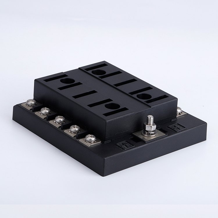Waterproof Automotive Small 2ABlade Auto Fuse Holder Breaking Safety Low Voltage PV Fuse Motorcycle Boat Fuse Holder