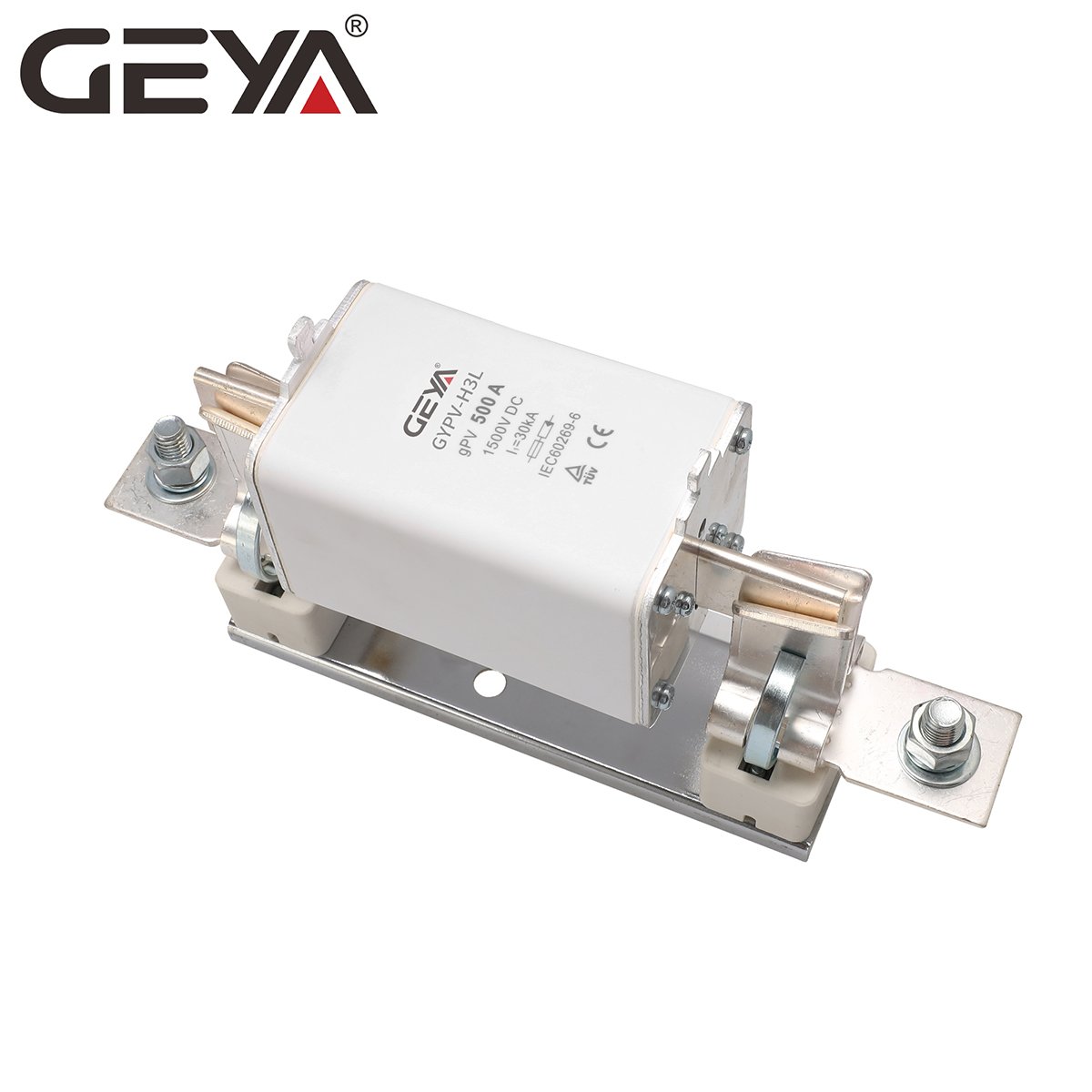 GEYA GYPV-H3L 500A 1500V DC China 125-500A Fuse Link Low Voltage Fuse Automatic Fuse SOLAR Square PV