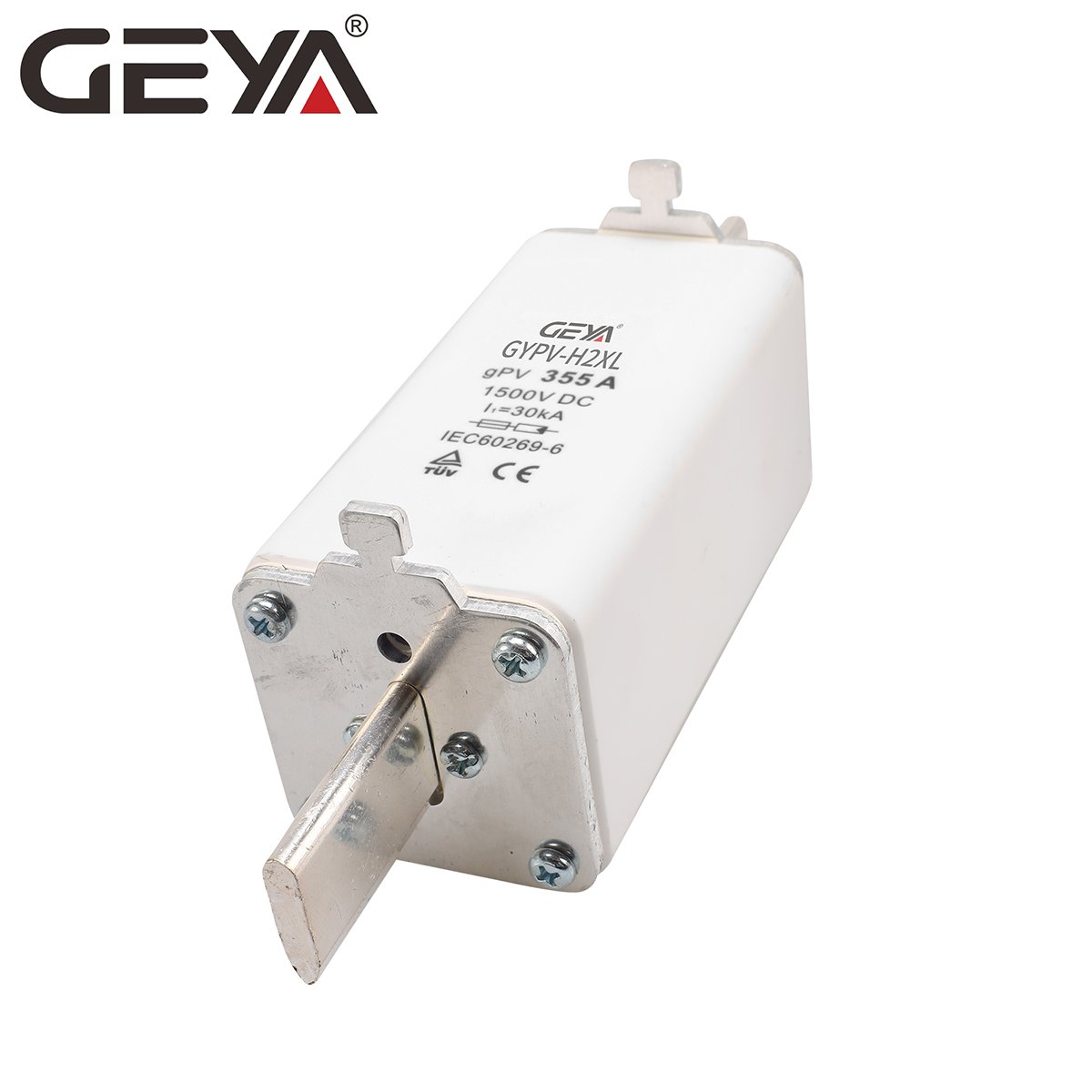GEYA GYPV-H3L 500A 1500V DC China 125-500A Fuse Link Low Voltage Fuse Automatic Fuse SOLAR Square PV
