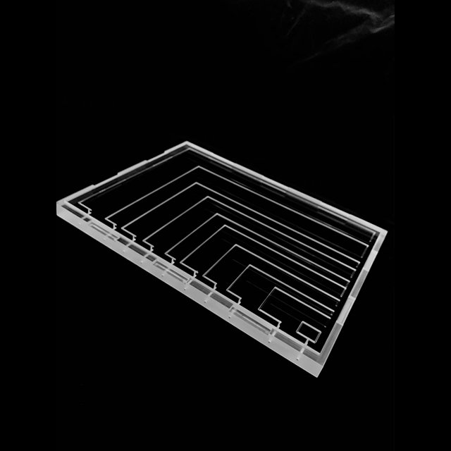 Quartz Glass Machined Plates CNC Machining Parts