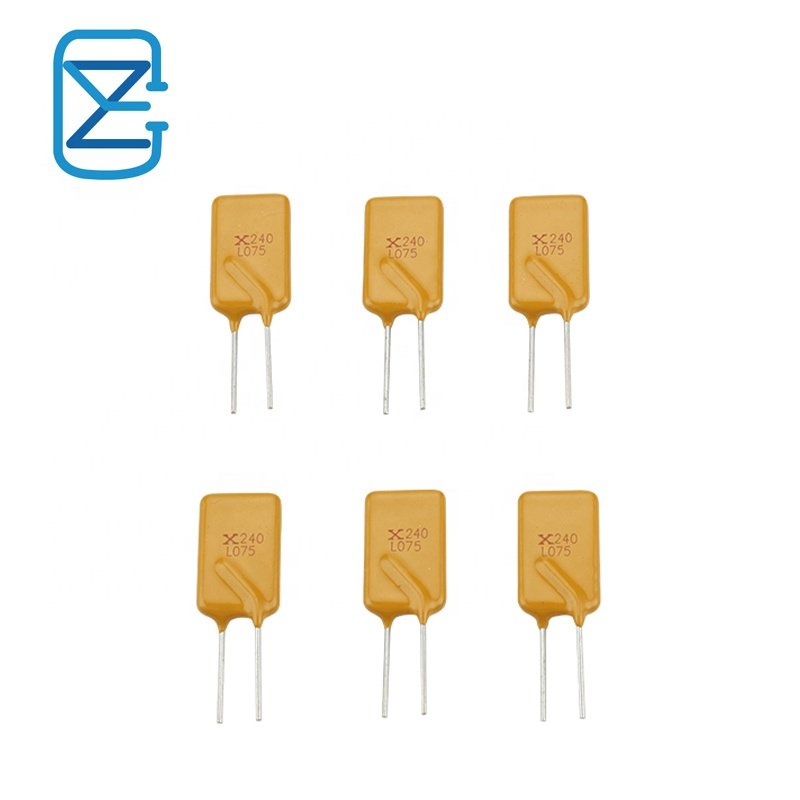 High quality Resettable fuse Passive Components Electronics PPTC 250V 130v 72v 16v 6v Resettable Thermal Fuse