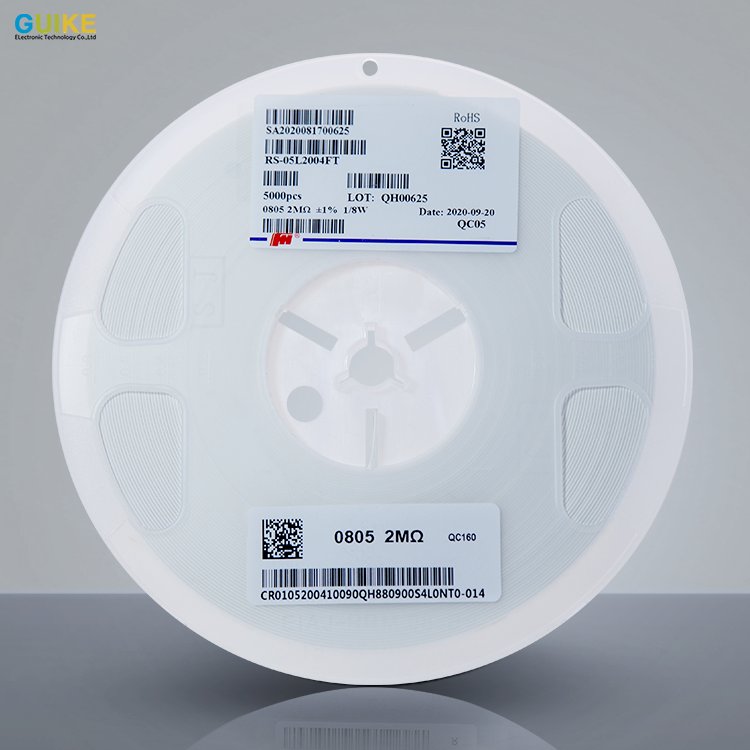 0805(2012) 1% 2M00 3M00 4M02 5M10 8M06-10M0 wirewound fuse thread type fusabile high frequency aluminum housed resistor