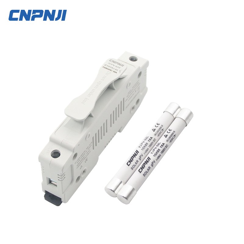 Mingguan dc 1500V 32 Amp Solar Fuse Holder with fuse for PV Photovoltaic System