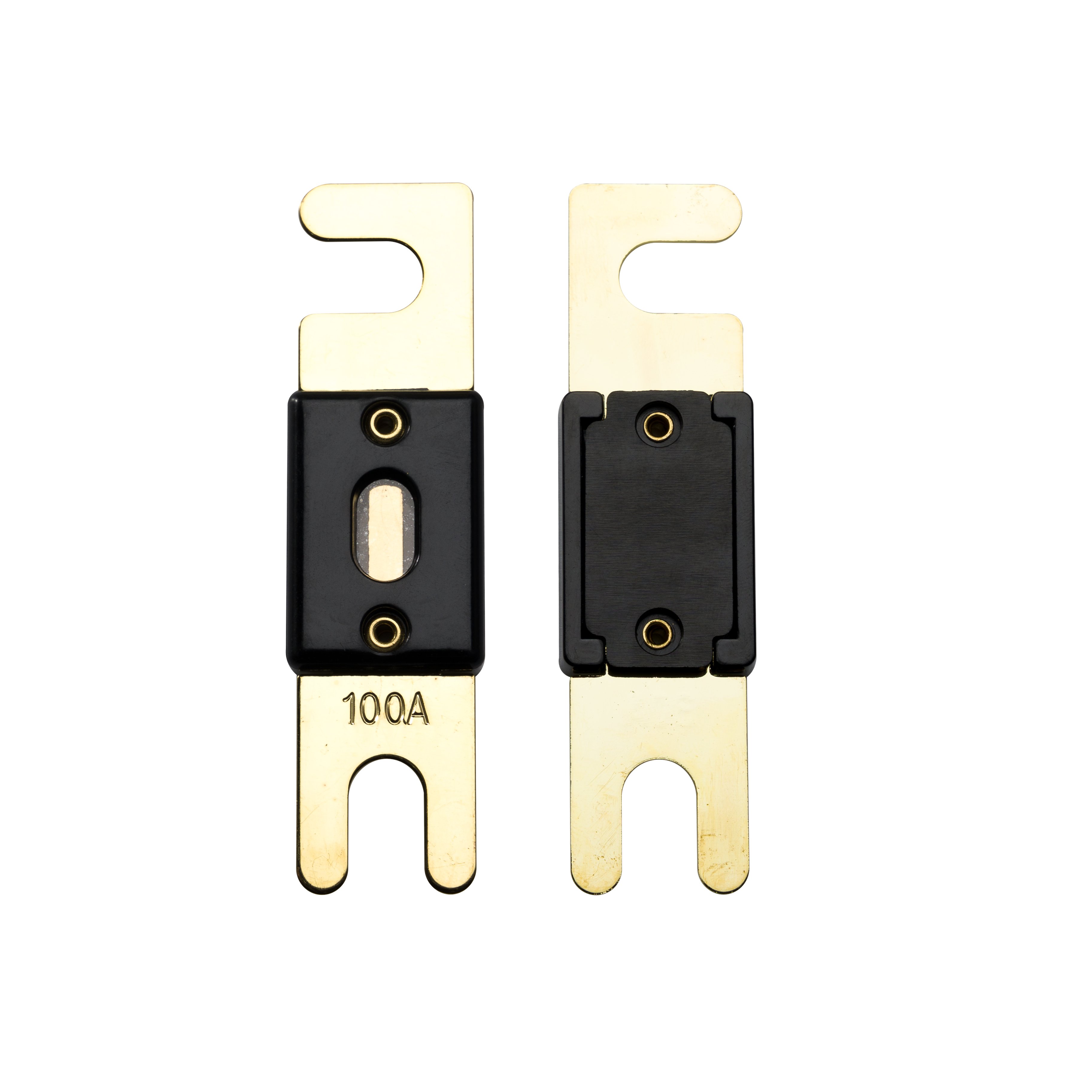 32V System 30A to 500A Zinc Alloy or Copper Gold Plated Automotive Car DC ANL Fuse Components