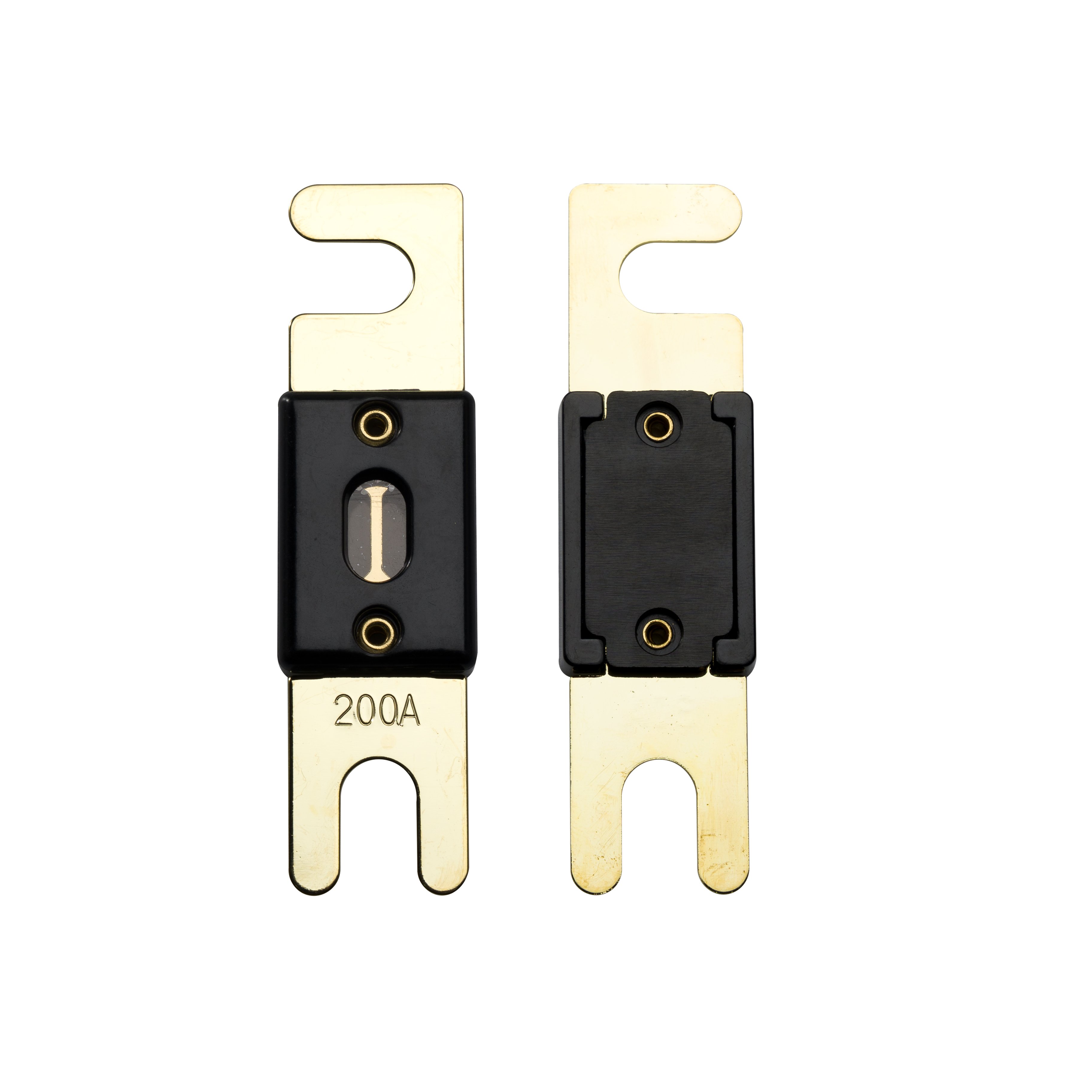 32V System 30A to 500A Zinc Alloy or Copper Gold Plated Automotive Car DC ANL Fuse Components