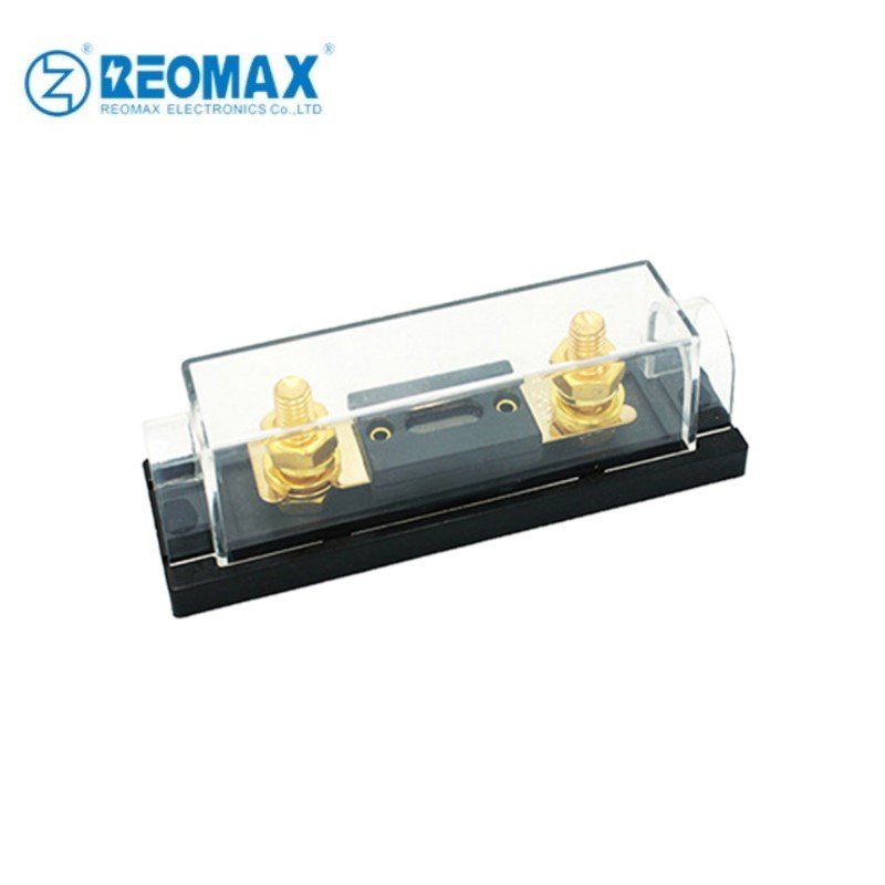 ANL Car Bolt On Fuse Holder Automotive Bolt Down 12V Fuse Block Fuse Components For Car Audio Video Power System