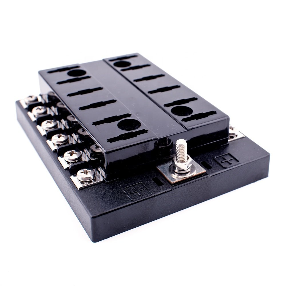 Automatic Fuse 32v Fuse Box Holder Block 12 Way Circuit Car Fuse Without LED Indication