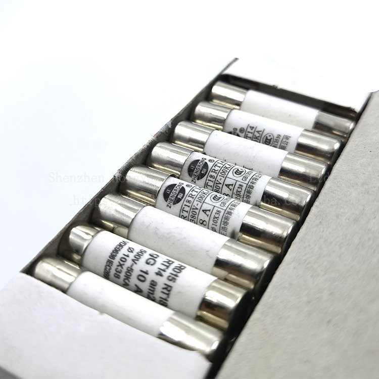 10 * 38 ceramic tube fuse 380V500V fuse high-voltage high temperature resistant fuse 1A2A3A10A50A