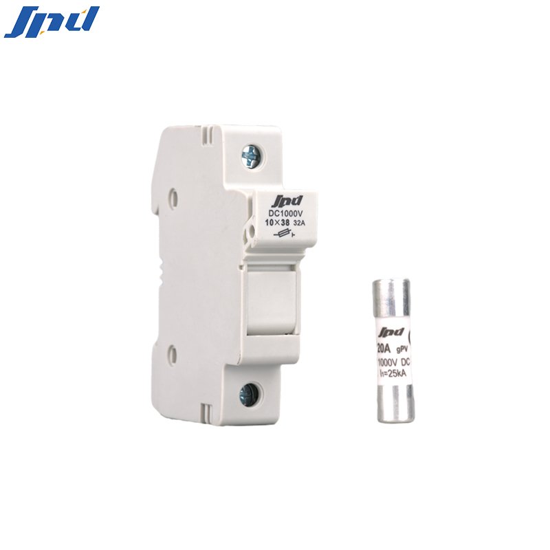 DC Solar Energy PV Solar Fuse Base and 30A 1000V Fuse din rail mounted 10*38