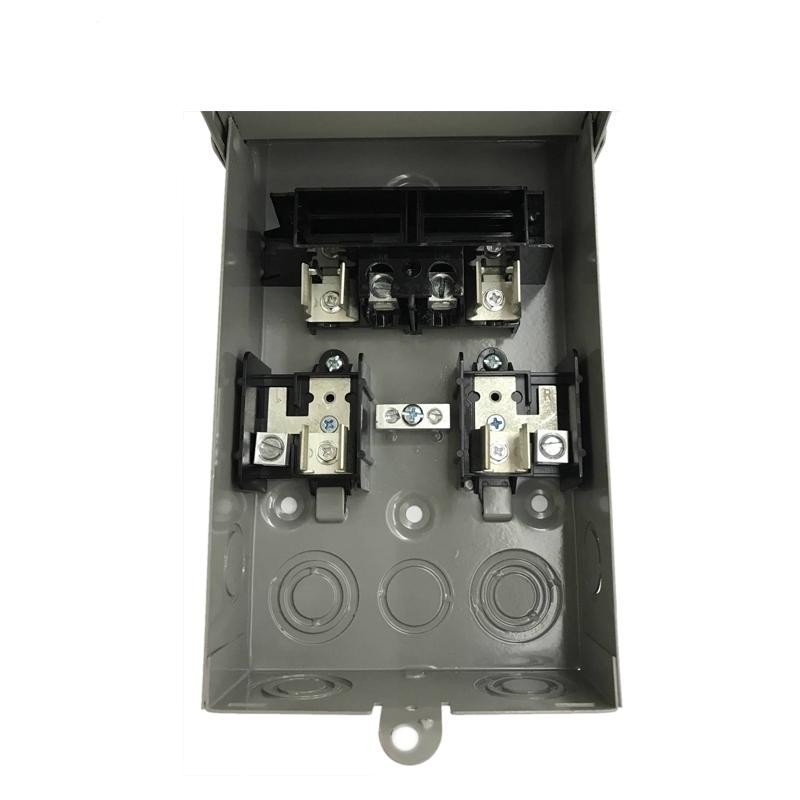 UL Approved Fused Pullout Electronic Components AC Disconnect Switch Box 60 Amps
