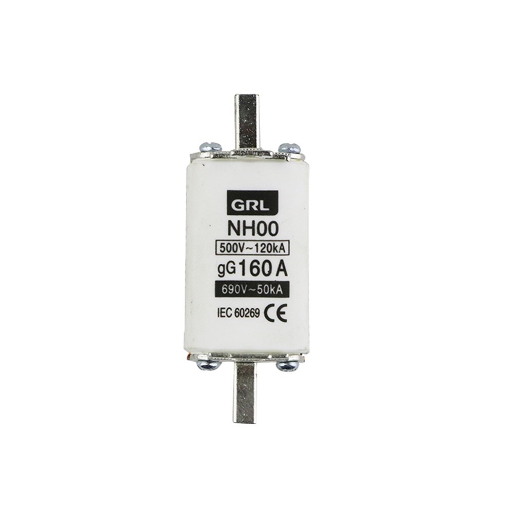 ceramic fuse NT00 GL 63 A Ceramic tube PV NT DC NH Fuse 160A nh4 fuse