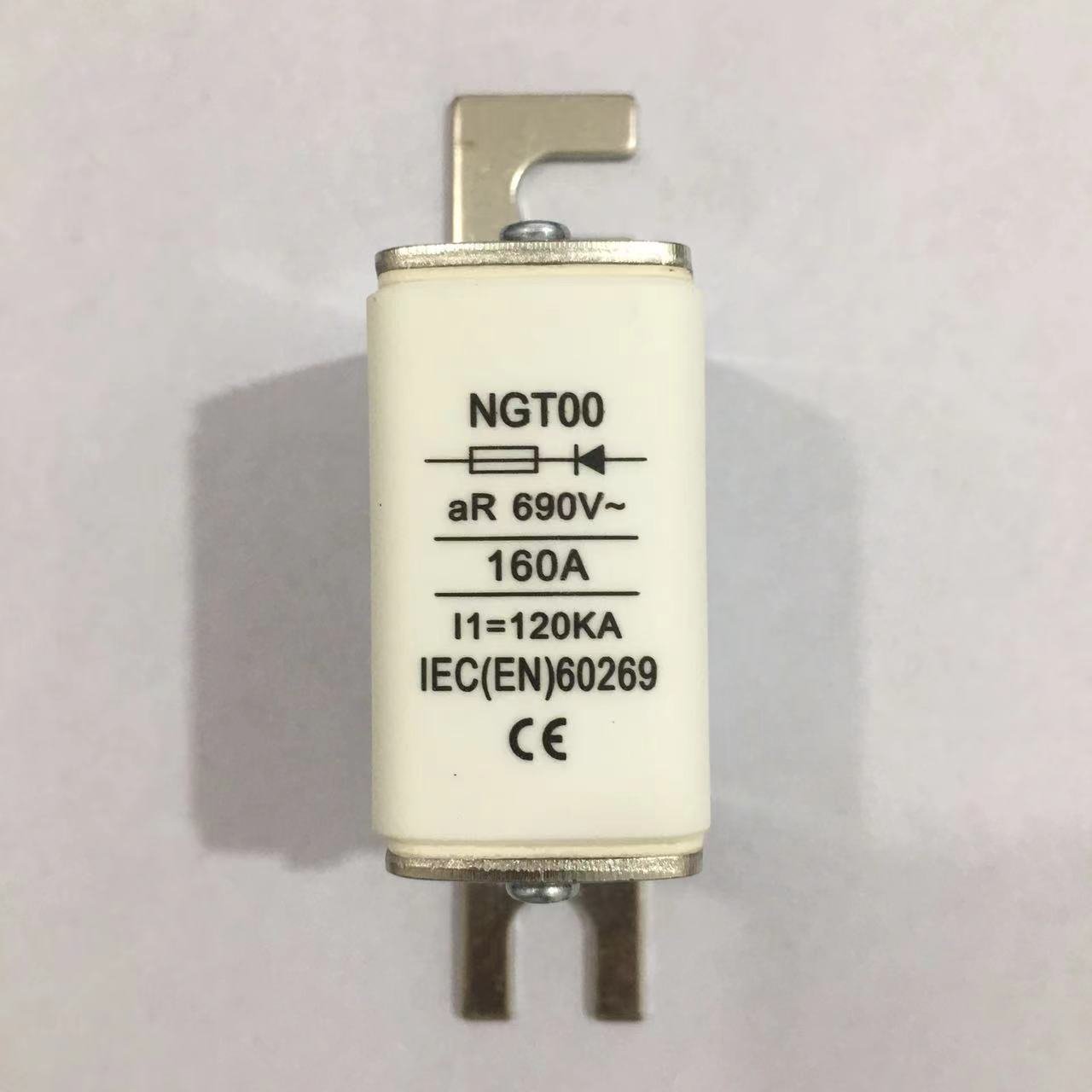 Saiffey NGT3 ceramic fuse 1000v hrc fuse types low voltage products fuse knife shape