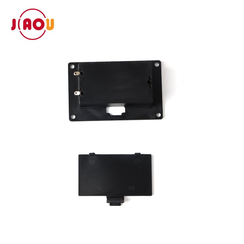 Plastic 3V 2*AA battery holder with cover