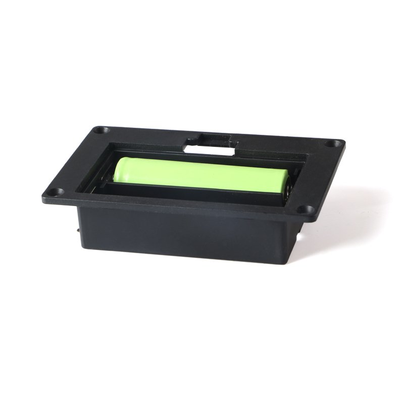 Plastic 3V 2*AA battery holder with cover