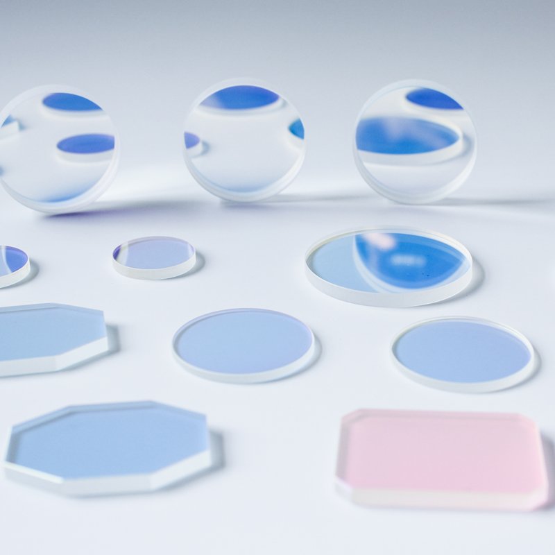 FLFS 20*76.2 1064nm diameter thickness fused silica fiber laser one-chip focusing lens
