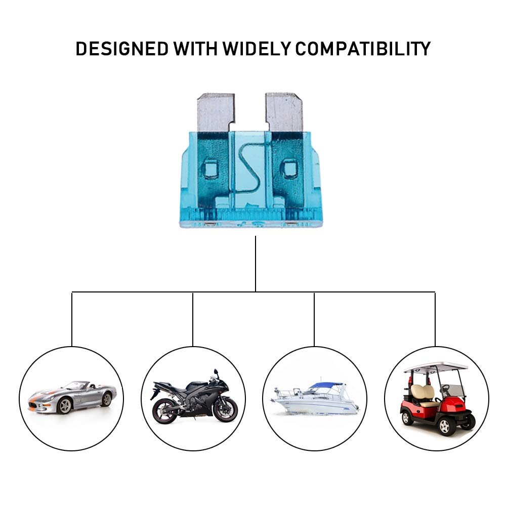 Auto Blade Fuse 3A Car Vehicle Automotive ATS small Blade Fuses