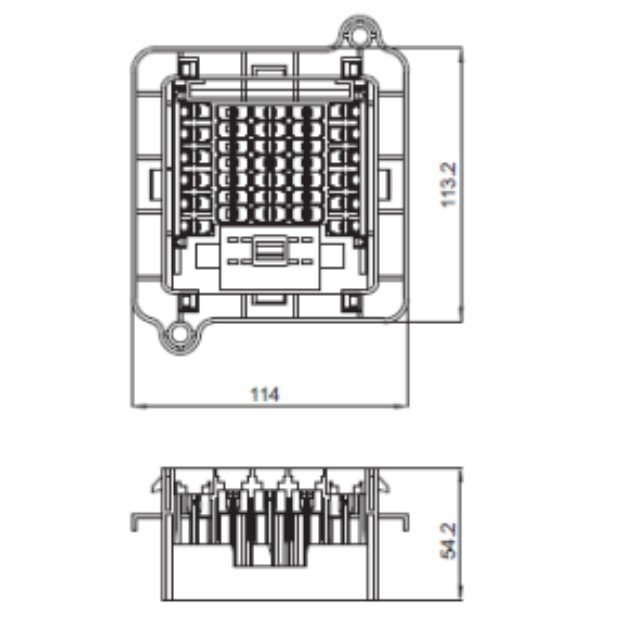 Different Types of Fuse Boxes Thirty-nine Ways Automotive Fuse Box BX2331-1