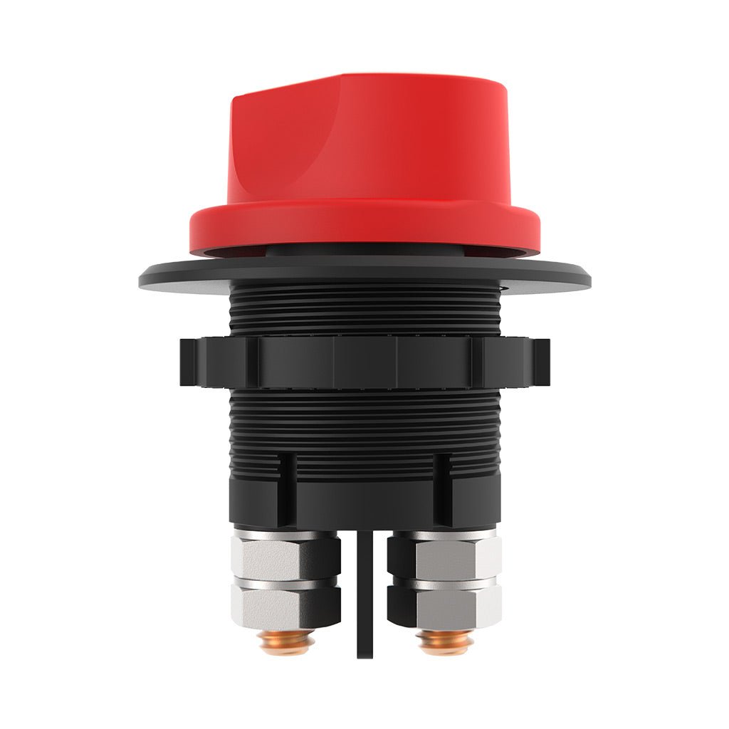 Mini Battery Circuit Breaker Switch IP56 12V - 24V - 100A Universal Fuse Holder Transparent Screwed Cover