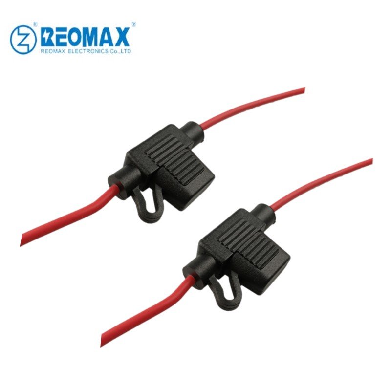 Inline Waterproof Car Fuse Holder for Mini/ATS Auto Blade Fuse 14AWG-22 AWG Waterproof Junction Box Fuse Components with U RoHS