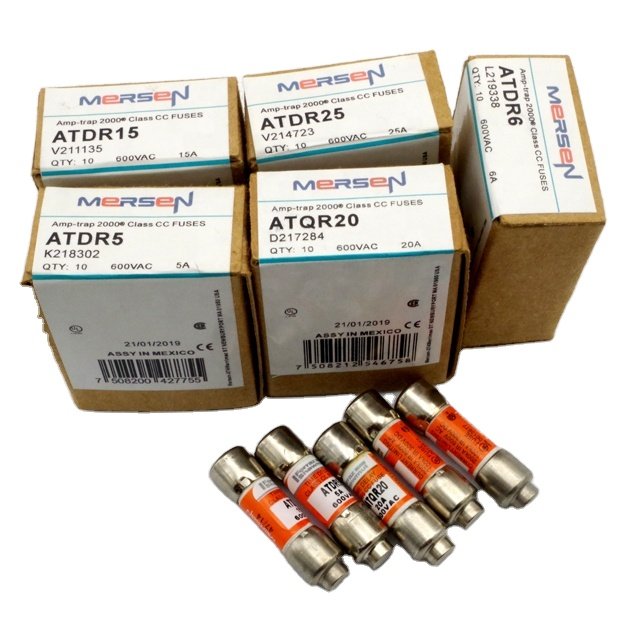 600V Class CC Fuse ATDR Time Delay Fuse Standard Low Voltage Transformer IEC 690v 40a Fast Blow Ceramic Cylindrical Fuse 60 Days