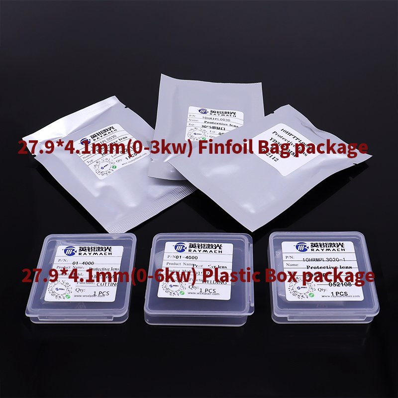 OPTICAL LENS 27.9*4.1MM Raytools Original Imported Quartz Laser Machine Spare Parts Fiber OEM 1064nm 6000W Power Source Raymach