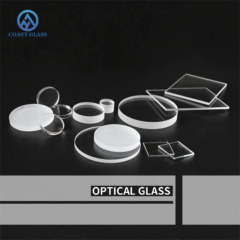 Custom Quartz Components Round Square Shape Flat Dome Structure Quartz Glass Plate for Optical Usage