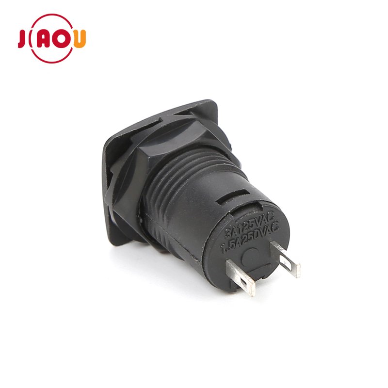 12mm 2pins Square push Button DS-226 Self-Locking Push Button Switch Latching